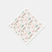 Serviette En Papier The Nutcracker Pink Christmas Ballet 1st Birthday  (Coin)