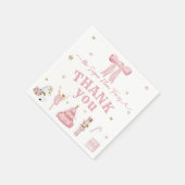 Serviette En Papier The Nutcracker Winter Onederland 1st Birthday (Coin)