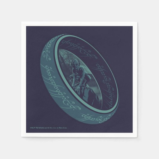 Serviette En Papier THE ONE RING™ GOLLUM™ Graphic (Devant)