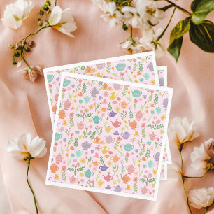 Serviette En Papier Thé Party Anniversaire Mariage Floral de Pâques Pr