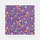 Serviette En Papier Thé Party Fête Prénuptiale Fleurs de Pâques Printa (Devant)