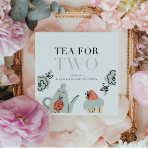 Serviette En Papier Thé pour deux   Tea Party Baby shower Party