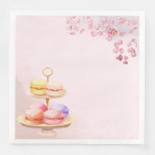 Serviette En Papier Thé pour serviettes Twin Baby shower (Devant)