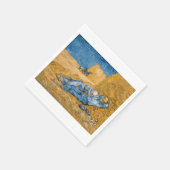 Serviette En Papier The Siesta 1890 par Vincent van Gogh (Coin)