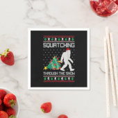 Serviette En Papier The Snow (En situation)