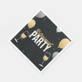 Serviette En Papier The Sparkling Send‑Off Napkins (Coin)