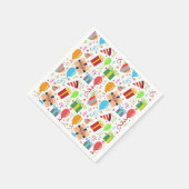 Serviette En Papier thème anniversaire de enfant Imprimer (Coin)