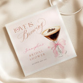 Serviette En Papier Thème Café Mariage Réception