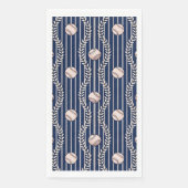 Serviette En Papier Thème de baseball (Devant)