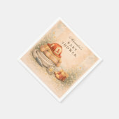 Serviette En Papier Thème de bébé pour une douche de pompier (Coin)