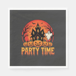 Serviette En Papier Thème de citrouille de fantôme pour la fête d'Hall