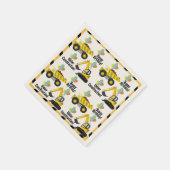 Serviette En Papier Thème de construction Papier d'anniversaire Napkin (Coin)