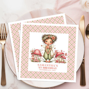 Serviette En Papier Thème de fête de jardin féerique et champêtre Cott