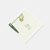 Serviette En Papier Thème de golf Anniversaire Parc Tee Napkins (Coin)