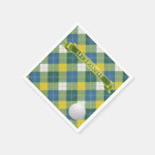 Serviette En Papier Thème de golf d'anniversaire, faisons la fête (Coin)