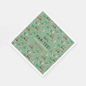 Serviette En Papier Thème de golf Par-Tee Fête d'anniversaire (Coin)