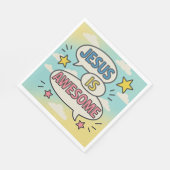 Serviette En Papier Thème de la table du parti chrétien (Coin)