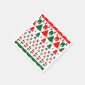 Serviette En Papier Thème de Noël (Coin)