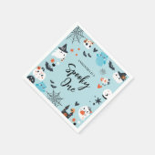 Serviette En Papier Thème d'Halloween éffrayant Anniversaire (Coin)