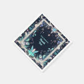 Serviette En Papier Thème Fairy Fairy Party - Fairytale After Dark (Coin)