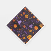 Serviette En Papier Thème Halloween (Coin)