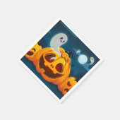 Serviette En Papier Thème Halloween mignon (Coin)