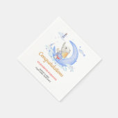 Serviette En Papier Thème Marin Fête de Naissance Garçon (Coin)