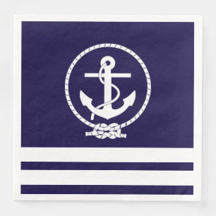 Serviette En Papier Thème nautique