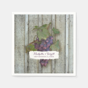 Serviette En Papier Thème Personnalisé Cocktail Party Décor Vin