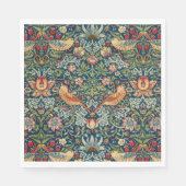 Serviette En Papier Thief de fraises par William Morris (Devant)