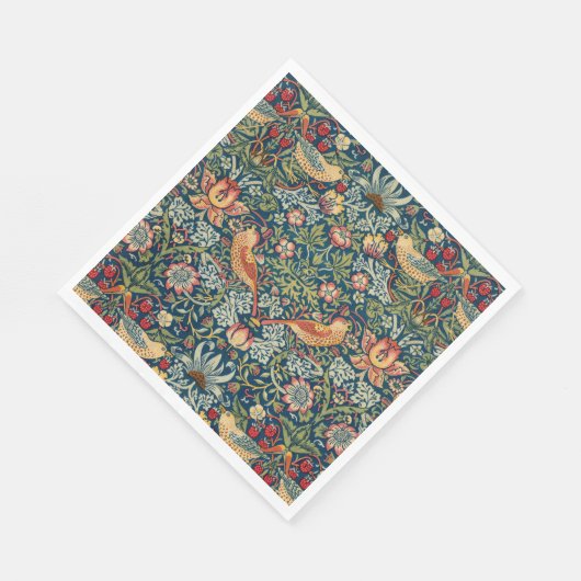 Serviette En Papier Thief de fraises par William Morris (Coin)
