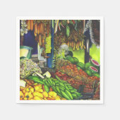 Serviette En Papier Threads communs des interactions humaines (Devant)