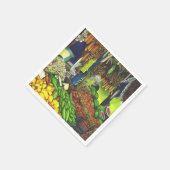 Serviette En Papier Threads communs des interactions humaines (Coin)