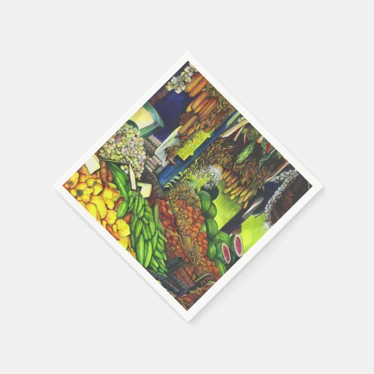 Serviette En Papier Threads communs des interactions humaines (Coin)