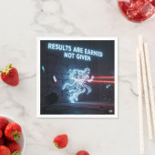 Serviette En Papier Threads gagnés : Le sol est réel (En situation)