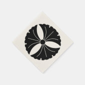 Serviette En Papier Three ginkgo (Coin)