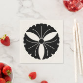 Serviette En Papier Three ginkgo (En situation)