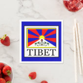 Serviette En Papier Tibet (En situation)