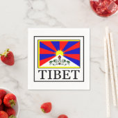 Serviette En Papier Tibet (En situation)