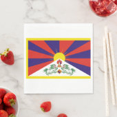 Serviette En Papier Tibetan (En situation)