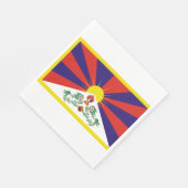 Serviette En Papier Tibetan (Coin)