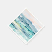 Serviette En Papier Tides de plage II (Coin)