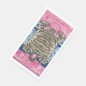 Serviette En Papier Tiger Chinoiserie Ginger Jar jar papier (Coin)