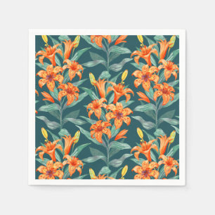 Serviette En Papier Tiger Lily