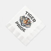 Serviette En Papier Tiger Pride Retro Tiger School (Coin)