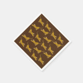 Serviette En Papier Tigers du Bengale personnalisés (Coin)