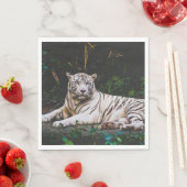 Serviette En Papier Tigre (En situation)