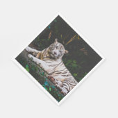 Serviette En Papier Tigre (Coin)