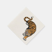 Serviette En Papier tigre (Coin)