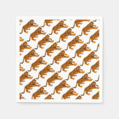 Serviette En Papier Tigre (Devant)
